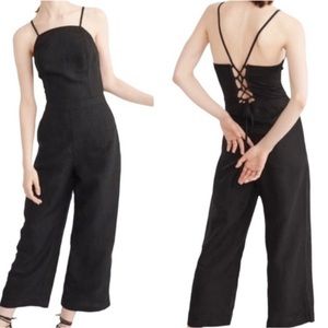 abercrombie & fitch black jumpsuit